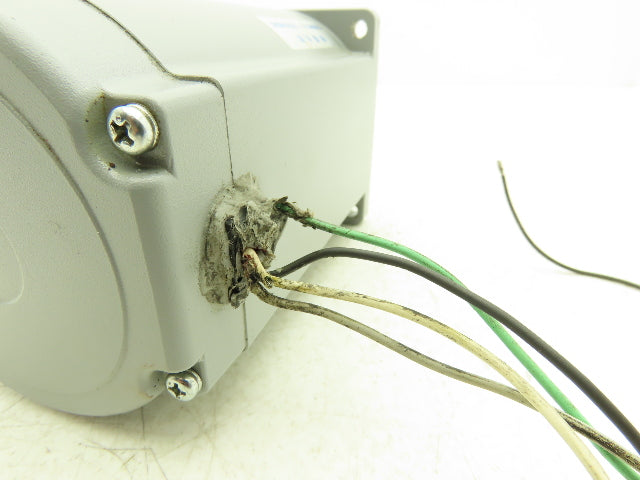 NISSEI GFM-15-20-T90X AC Induction Gearmotor 90W 78RPM 200-220V 3Ph 50/60Hz 20:1