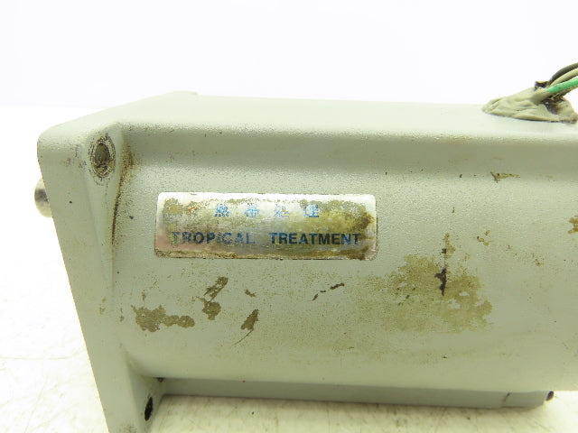 NISSEI GFM-15-20-T90X AC Induction Gearmotor 90W 78RPM 200-220V 3Ph 50/60Hz 20:1