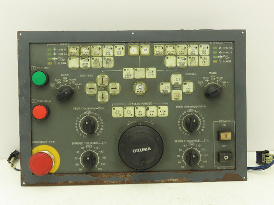 Fanuc Okuma E021-161-100-280 HMI Operator Control Panel Assembly *See Photos