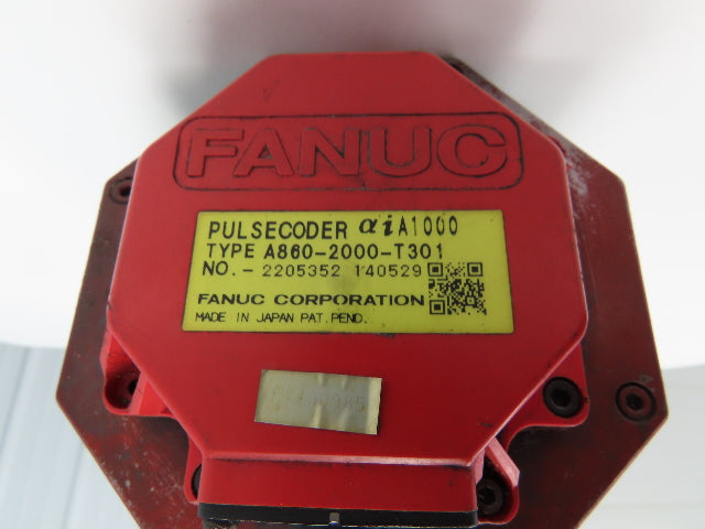 Fanuc A06B-0226-B100 AC Servo Motor 1.2kw 2000RPM With Encoder A860-2000-T301