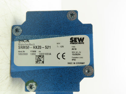 Sew Eurodrive Sick SRM50-HXZ0-S21 Motor Feedback Encoder Resolver AV1H 12VDC