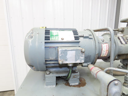 Rexroth AA10VSO28 Piston Pump Hydraulic Power Unit 45 Gal 12gpm 3000psi 5Hp 3PH