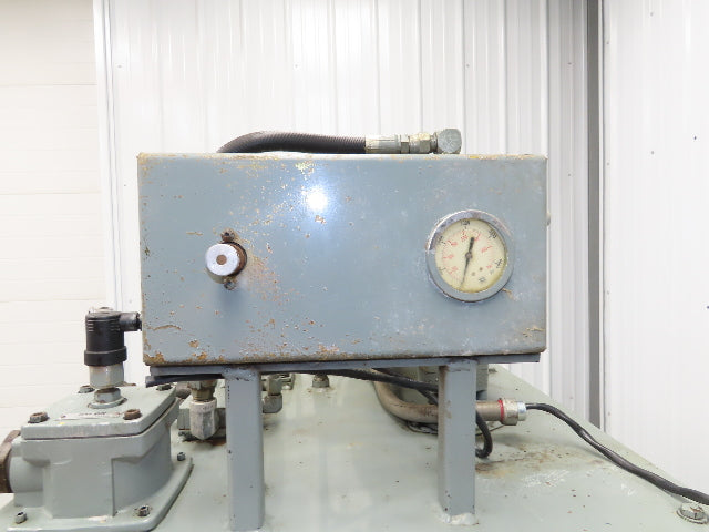 Rexroth AA10VSO28 Piston Pump Hydraulic Power Unit 45 Gal 12gpm 3000psi 5Hp 3PH