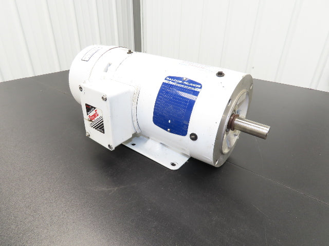Baldor CEWDBM3546T Washdown Duty Brake Motor 1Hp 1745rpm 230/460V 3PH 143TC TENV