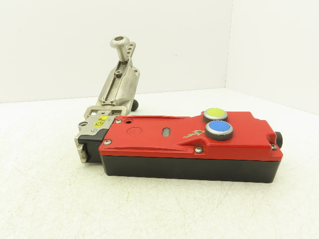 Fortress Interlock TA4T6LL411L0BY00NMPB1 Safety Switch w/Pushbuttons & Slide Bar