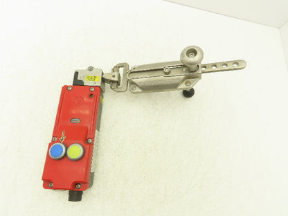 Fortress Interlock TA4T6LL411L0BY00NMPB1 Safety Switch w/Pushbuttons & Slide Bar