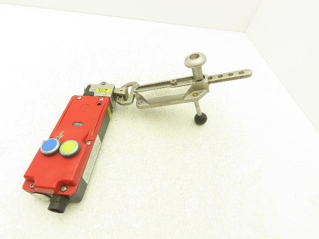 Fortress Interlock TA4T6LL411L0BY00NMPB1 Safety Switch w/Pushbuttons & Slide Bar