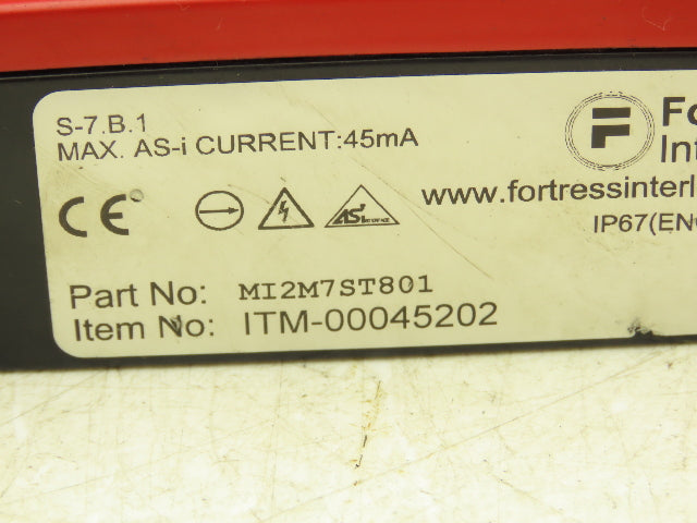Fortress Interlock MI2M7ST801 Gate Safety Switch Handle Operated