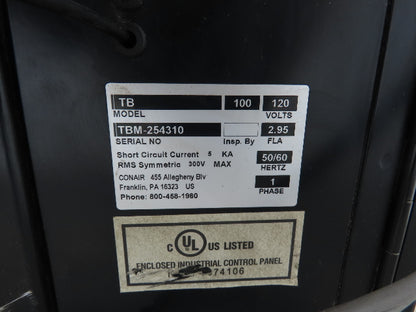 Conair TB-100 Trueblend Gravimetric Blender Plastic Color Mixer 4 Bin No Motor