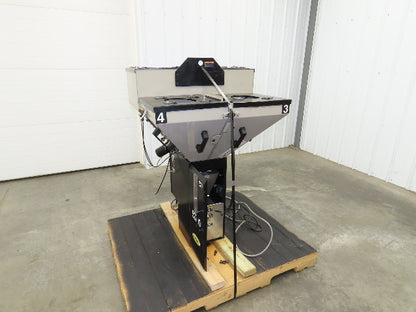 Conair TB-100 Trueblend Gravimetric Blender Plastic Color Mixer 4 Bin No Motor