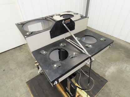 Conair TB-100 Trueblend Gravimetric Blender Plastic Color Mixer 4 Bin No Motor