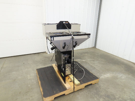 Conair TB-100 Trueblend Gravimetric Blender Plastic Color Mixer 4 Bin No Motor