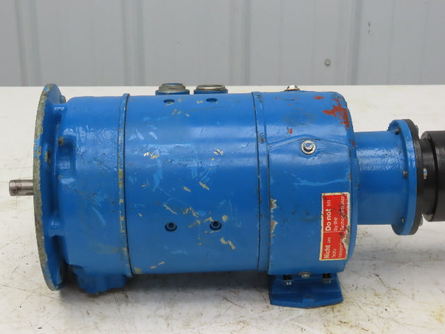 Hubner POG 9D 250 Incremental Encoder W/Siemens DC Motor 56 C-Face 5/8" Shaft