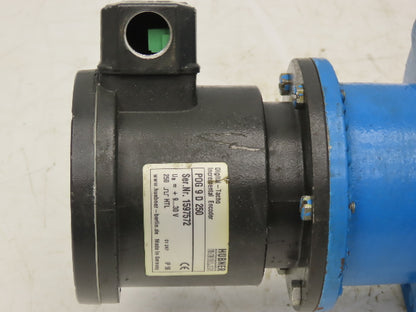 Hubner POG 9D 250 Incremental Encoder W/Siemens DC Motor 56 C-Face 5/8" Shaft