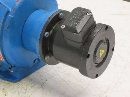 Hubner POG 9D 250 Incremental Encoder W/Siemens DC Motor 56 C-Face 5/8" Shaft