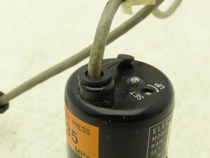 Tokyo Keiki ESPP-H3-H-10 Pressure Switch 5075psi 35MPa 24VDC 3-Pin Plug