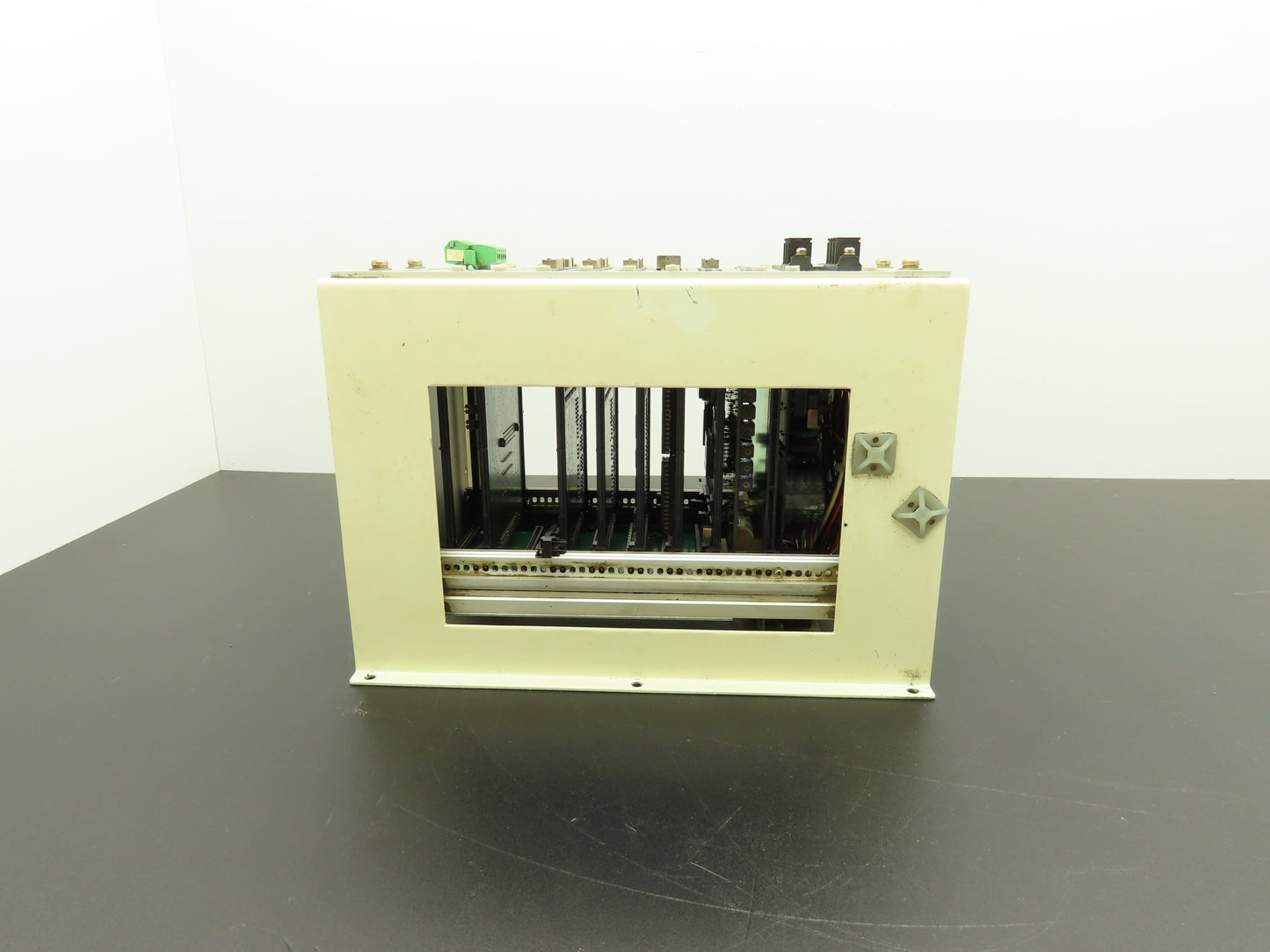 Fuji Electric FCS4 PWR 2SRV CPU 2416N 2416P DNET PLC Assembly Rack 8 Card Slots