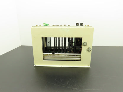 Fuji Electric FCS4 PWR 2SRV CPU 2416N 2416P DNET PLC Assembly Rack 8 Card Slots