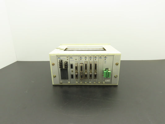 Fuji Electric FCS4 PWR 2SRV CPU 2416N 2416P DNET PLC Assembly Rack 8 Card Slots