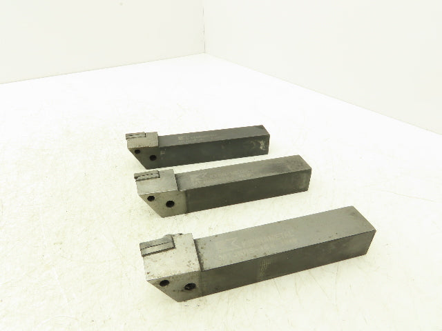 Kennametal MTJNRS-164 Indexable Turning Tool Holder 1x1x6" Shank  Lot of 3