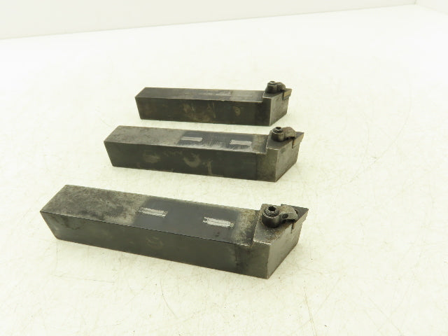 Kennametal DTJNRS-163 Indexable Turning Tool Holder 1x1x6" Shank  Lot of 3