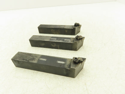 Kennametal DTJNRS-163 Indexable Turning Tool Holder 1x1x6" Shank  Lot of 3