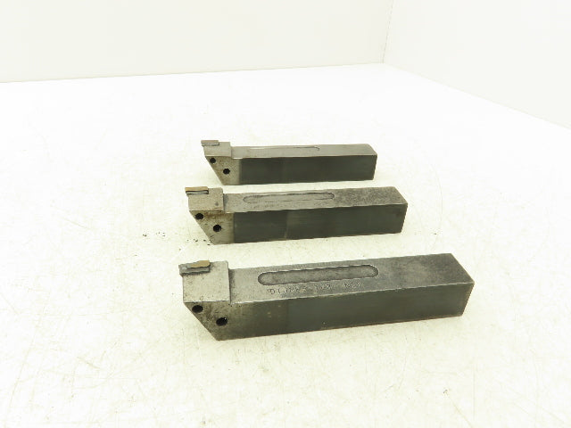 Kennametal DTJNRS-163 Indexable Turning Tool Holder 1x1x6" Shank  Lot of 3
