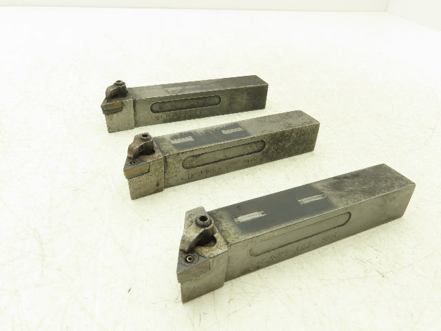 Kennametal DTJNRS-163 Indexable Turning Tool Holder 1x1x6" Shank  Lot of 3