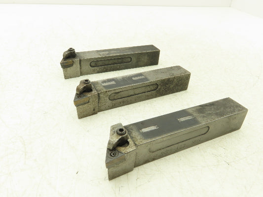 Kennametal DTJNRS-163 Indexable Turning Tool Holder 1x1x6" Shank  Lot of 3