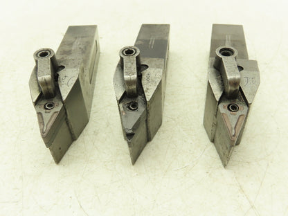 Kennametal DVVNN-164D Indexable Turning Tool Holder 1x1x6" Shank  Lot of 3