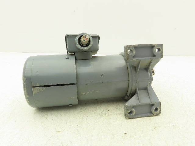 Fuji Modux MGIA-15-OIOTB Gear Motor 15:1 Ratio 0.1kw 200-220V 3PH 112rpm w/Brake