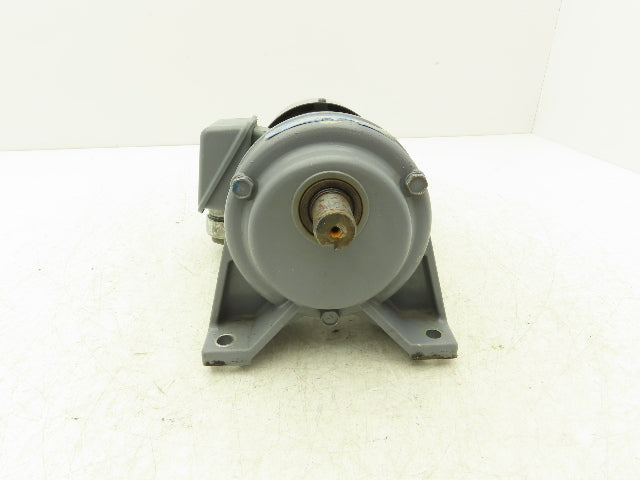 Fuji Modux MGIA-15-OIOTB Gear Motor 15:1 Ratio 0.1kw 200-220V 3PH 112rpm w/Brake