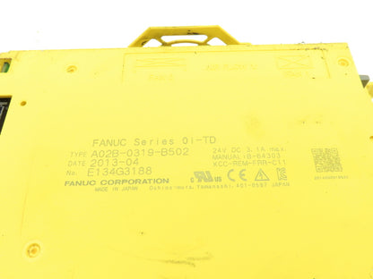 Fanuc A02B-0319-D550 I Series HMI Control Panel Display A02B-0319-B502 *Read