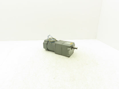 Mitsubishi GM-JSW Gear Motor 1200:1 Ratio 60W 100V 1PH 1.5rpm Output