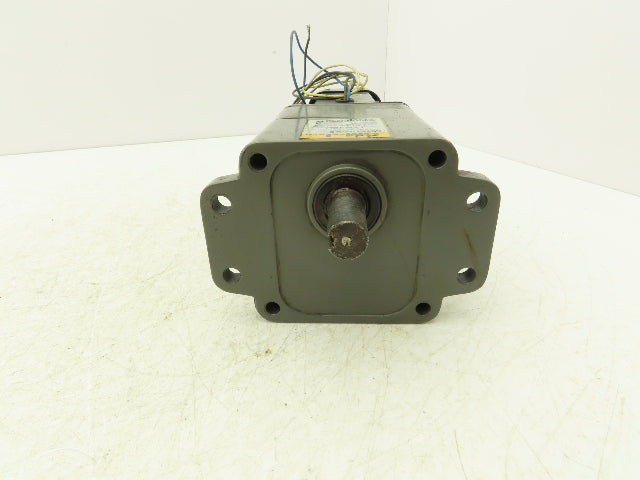 Mitsubishi GM-JSW Gear Motor 1200:1 Ratio 60W 100V 1PH 1.5rpm Output