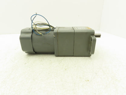 Mitsubishi GM-JSW Gear Motor 1200:1 Ratio 60W 100V 1PH 1.5rpm Output