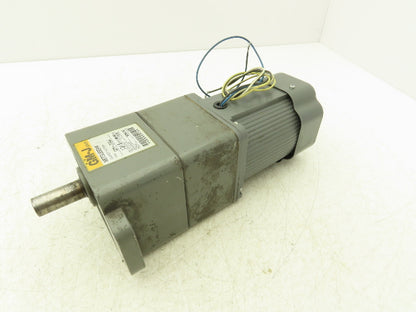 Mitsubishi GM-JSW Gear Motor 1200:1 Ratio 60W 100V 1PH 1.5rpm Output