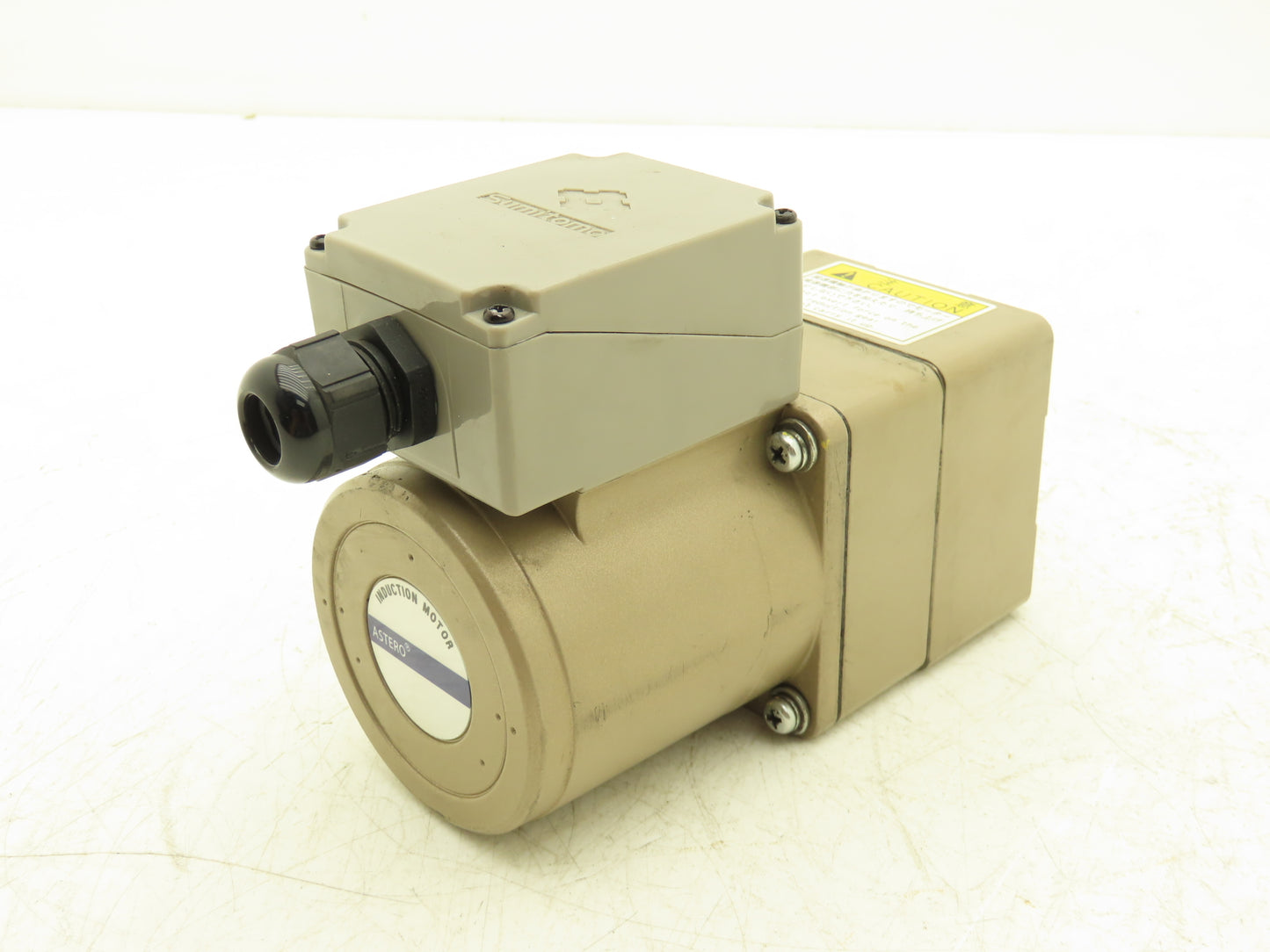 Sumitomo Astero A8M25KR1 Gearmotor 10:1/100:1 Dual Gearbox Reducer 25W 440V 3PH