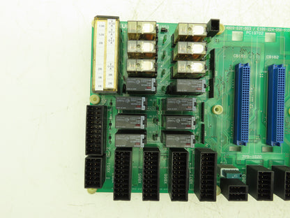 Okuma PC19702 7PB-1020 I/O Controller Relay Junction Printed Circuit Board PCB