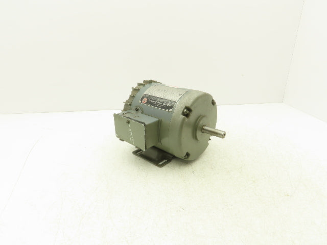 US Motors Type PN AC Motor 1/4Hp 1725 RPM 230/460V 3PH D56 Frame TENV 5/8"Shaft