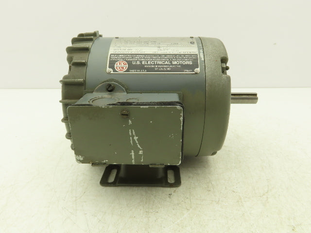 US Motors Type PN AC Motor 1/4Hp 1725 RPM 230/460V 3PH D56 Frame TENV 5/8"Shaft