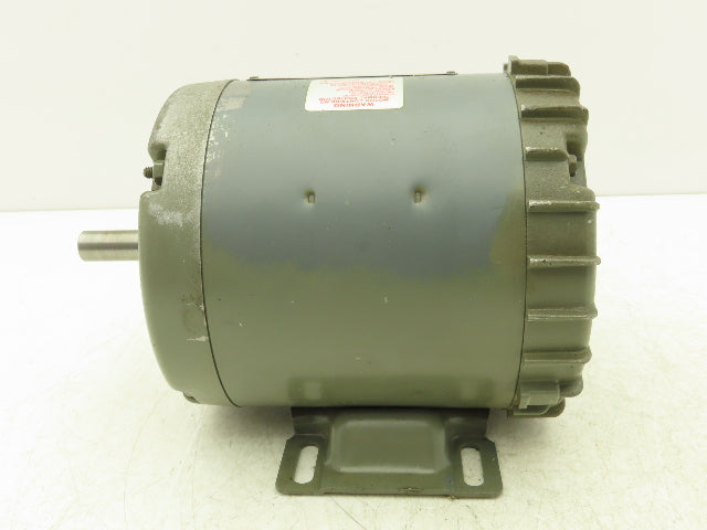 US Motors Type PN AC Motor 1/4Hp 1725 RPM 230/460V 3PH D56 Frame TENV 5/8"Shaft