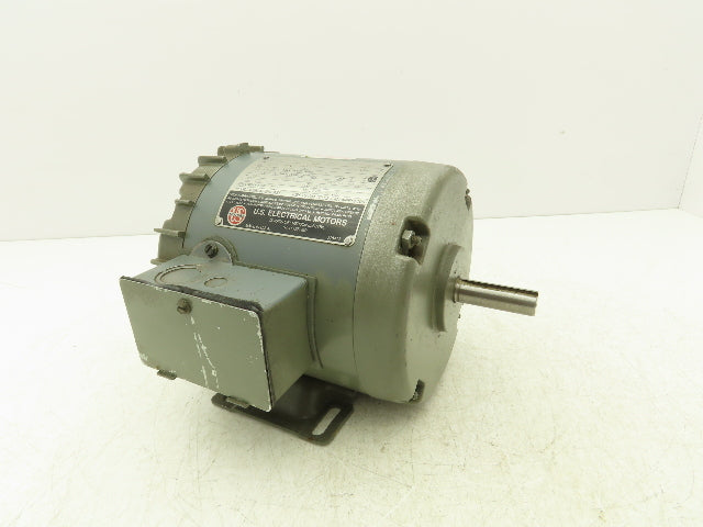 US Motors Type PN AC Motor 1/4Hp 1725 RPM 230/460V 3PH D56 Frame TENV 5/8"Shaft