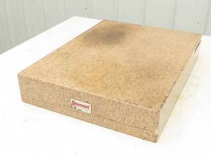 Starrett Crystal Pink Toolroom Granite Surface Plate 18x24x4" Out of Gauge