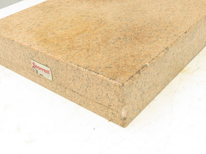 Starrett Crystal Pink Toolroom Granite Surface Plate 18x24x4" Out of Gauge