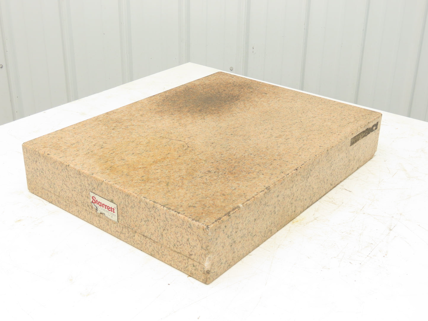 Starrett Crystal Pink Toolroom Granite Surface Plate 18x24x4" Out of Gauge