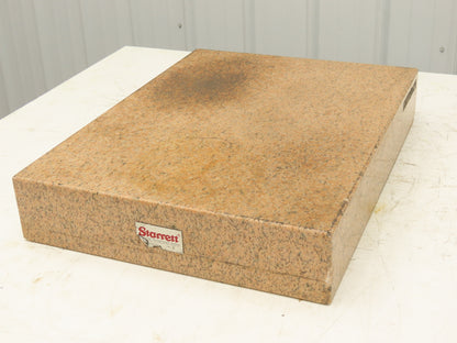 Starrett Crystal Pink Toolroom Granite Surface Plate 18x24x4" Out of Gauge