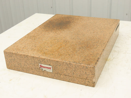 Starrett Crystal Pink Toolroom Granite Surface Plate 18x24x4" Out of Gauge