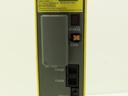 Fanuc A06B-6117-H103 Servo Amplifier 2.5kW 283-339V Input 240V Output Ver F