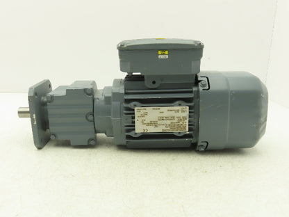 Sew Eurodrive RF07 DRS71M4BE1/TH Brake Gearmotor 14:1-96rpm .5kw 220/420V 3PH